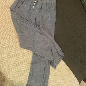 Athleta Slate Blue Relaxed Pants
